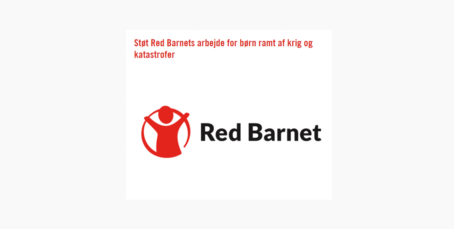 WE SUPPORT RED BARNET